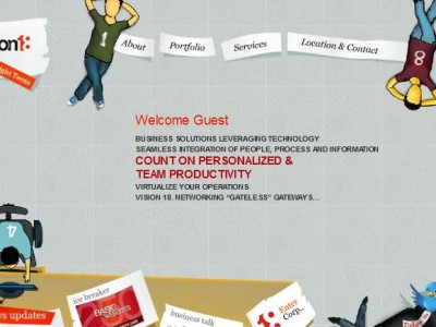 Stunning Collection of 25 Websites Designed with HTML5 and CSS3