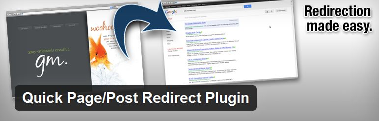 Quick Page/Post Redirect Plugin