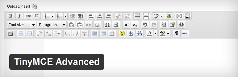 TinyMCE Advanced