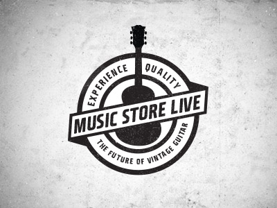 Music Store Live Logo