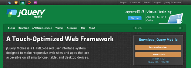 jQuery Mobile