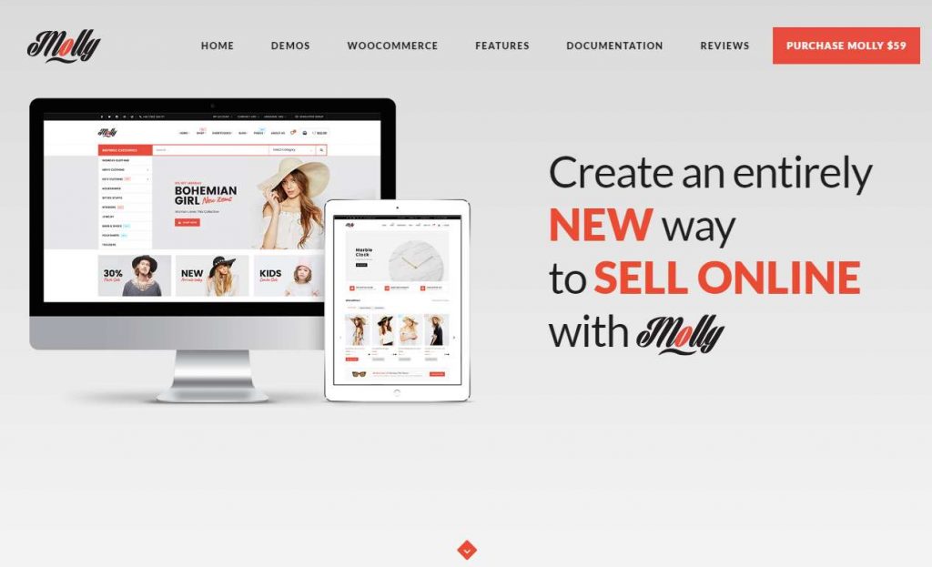 Molly - Responsive WooCommerce WordPress Theme