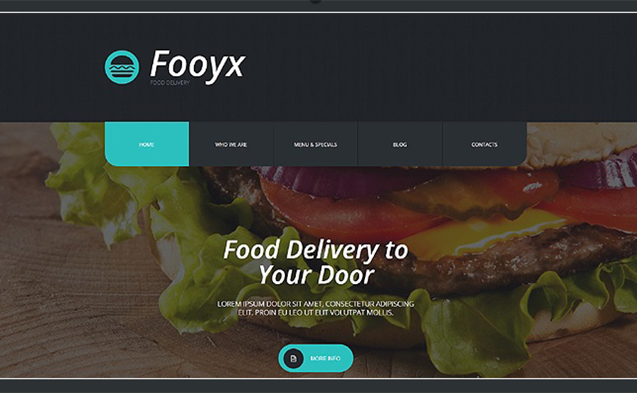 Fooyx Food Delivery WordPress Template