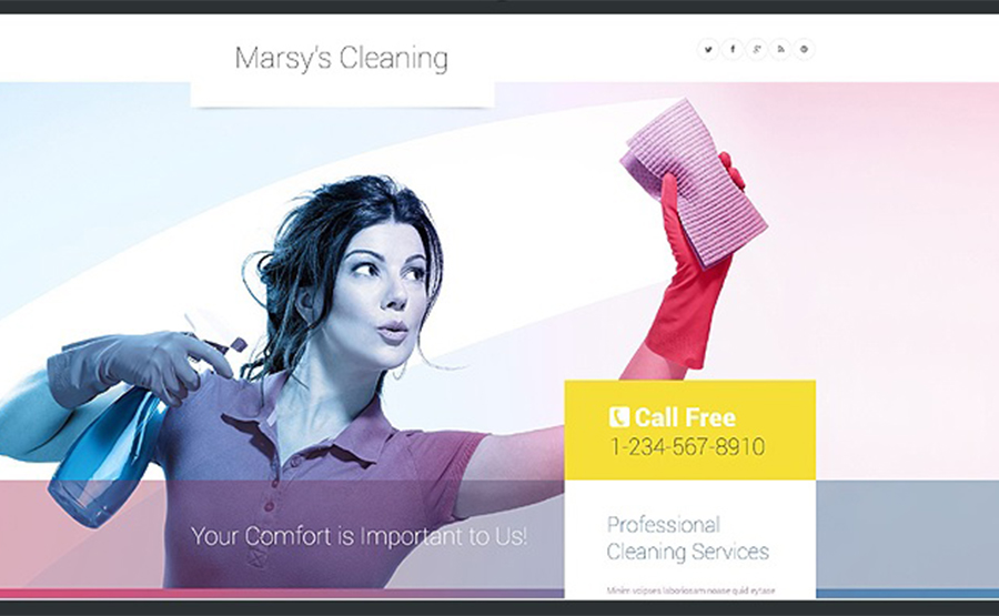 Marsy's Cleaning WordPress Template