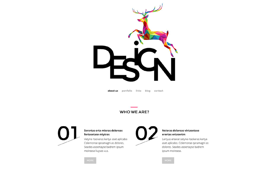 Web Design Responsive WordPress Theme