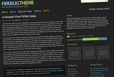 10 Free WordPress Themes from 2009
