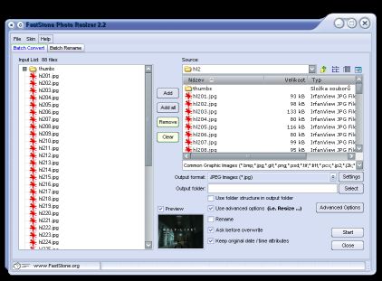 FastStone Photo Resizer