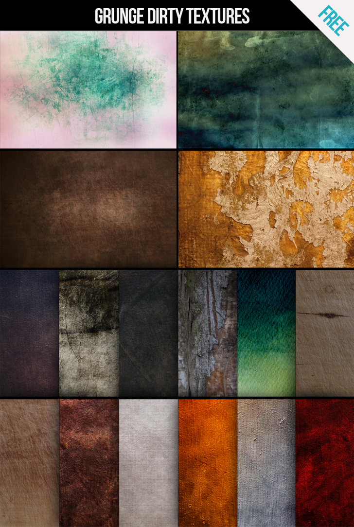 FREE Grunge dirty texture pack