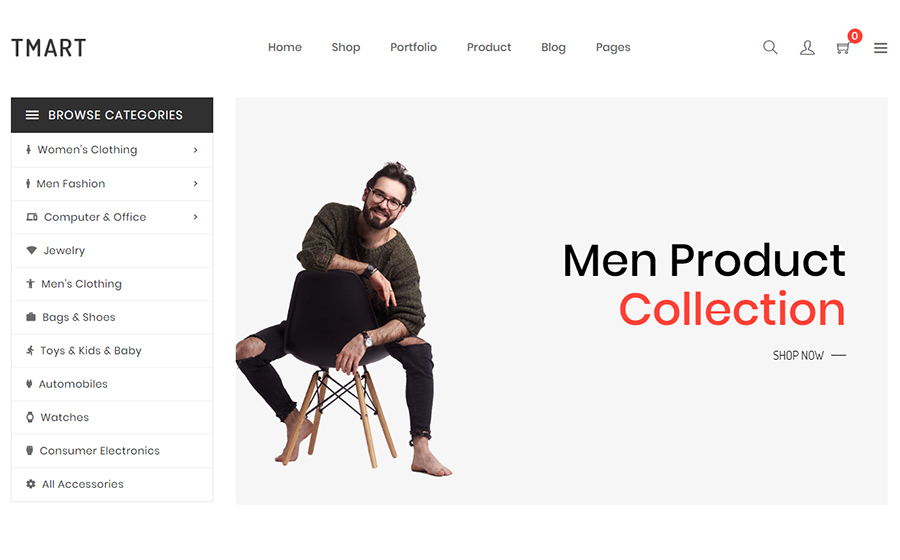 Tmart - Minimalist Multipurpose Shopify Theme