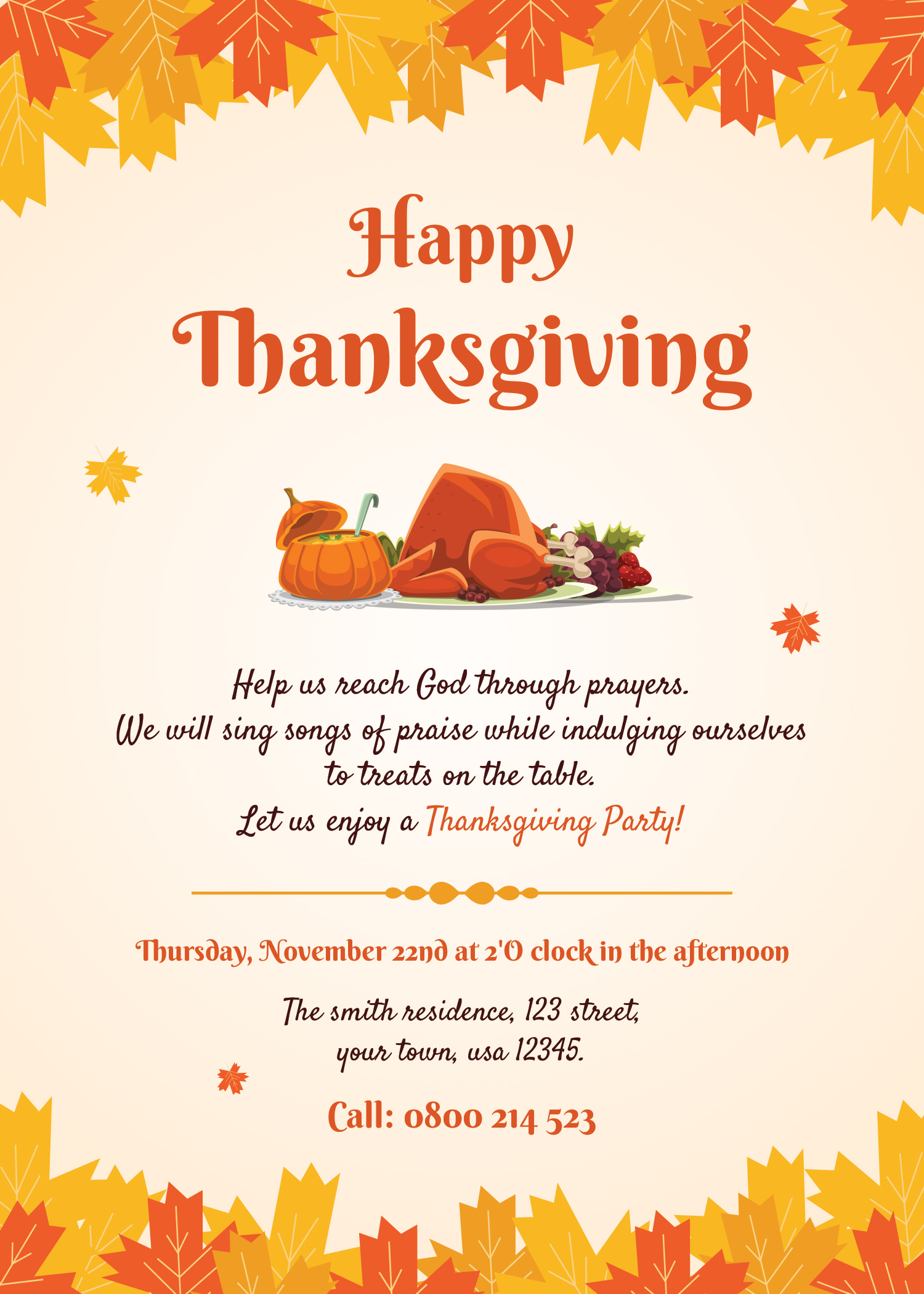 Inspirational thanksgiving sermons