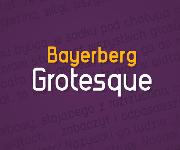 Bayerberg Grotesque