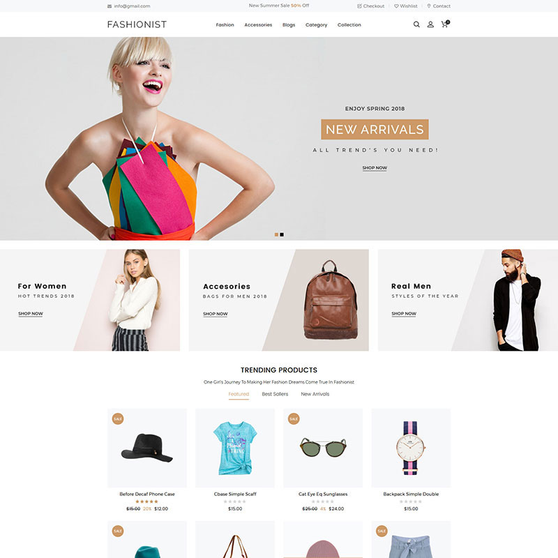 Fashionist - Multipurpose Shopify Theme