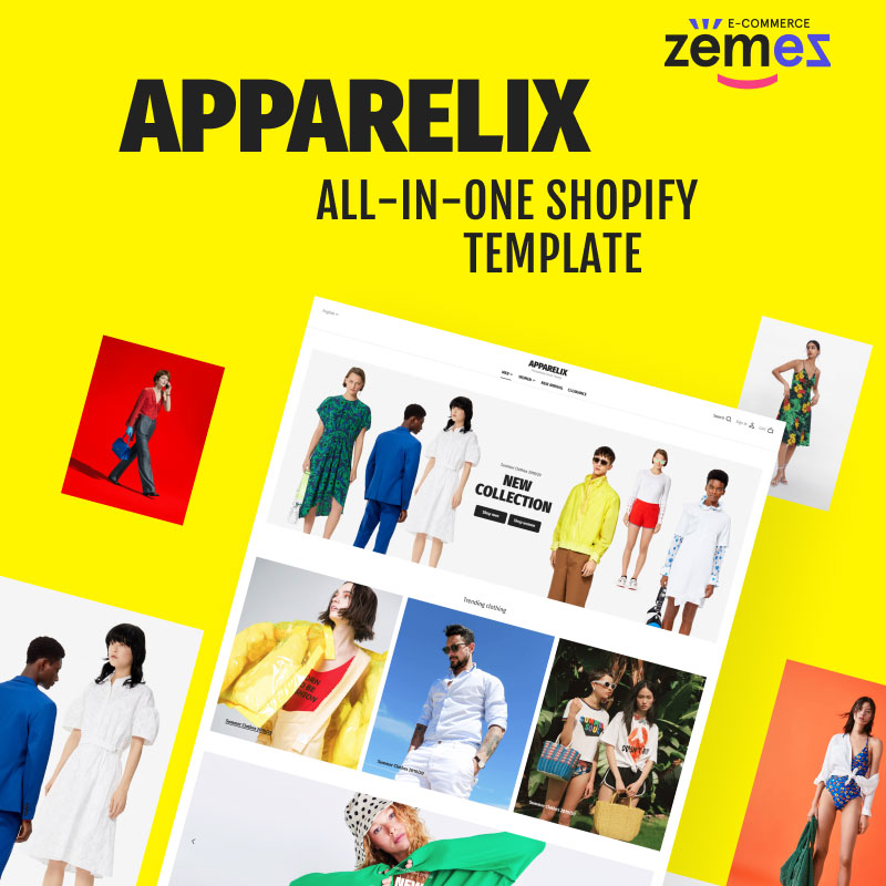 Apparelix – Clean Multipurpose Shopify Theme