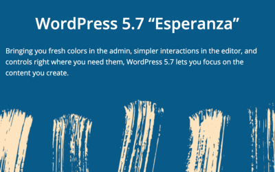 What Features Will WordPress 5.7 Update Has For Site Admins?