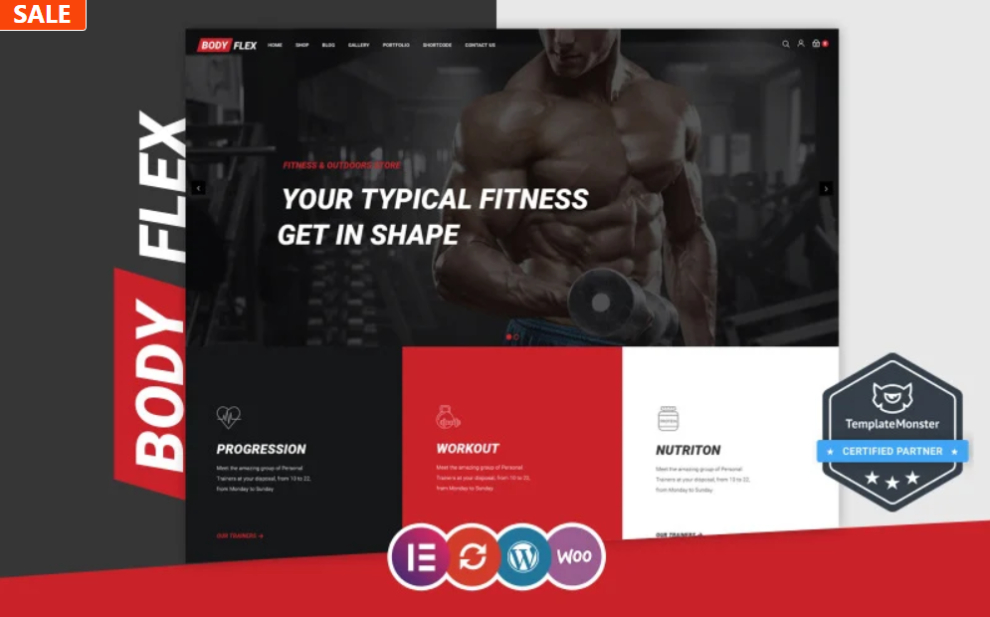 Body Flex - Gym and Fitness WooCommerce Theme