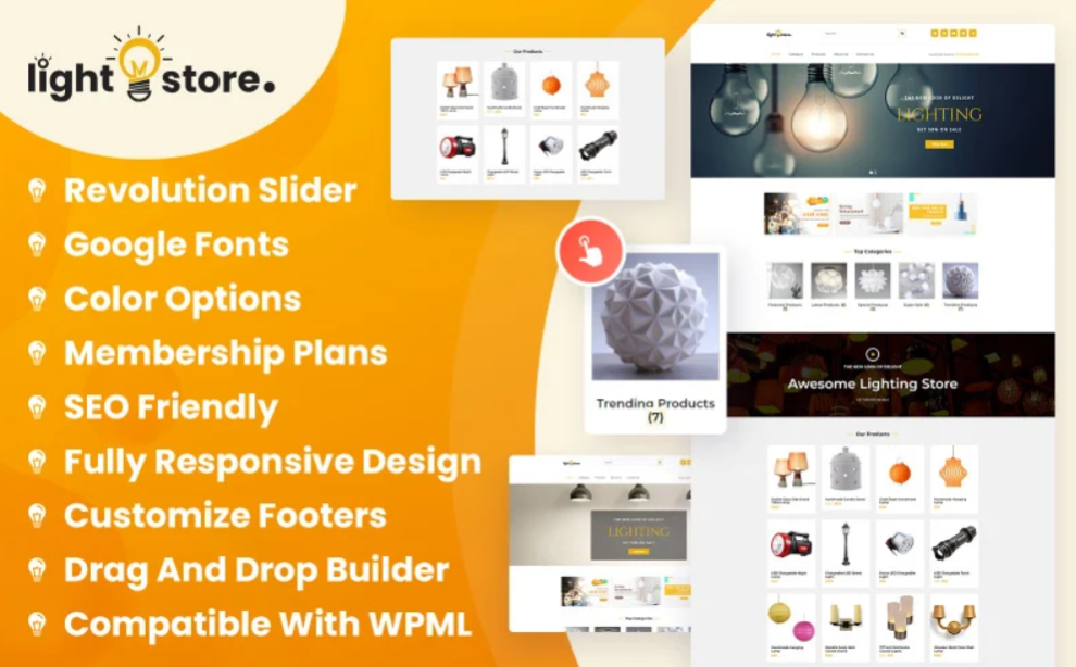 Light Store - Woocommerce WordPress Theme