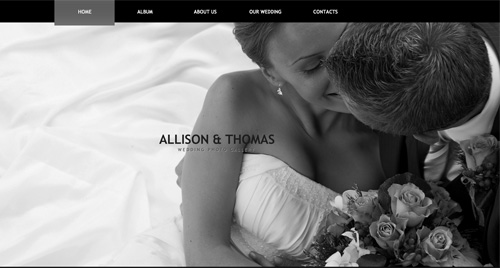 Wedding Flash Photo Gallery Template