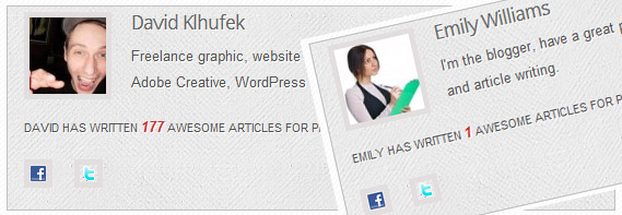 How to add Author Bio & Profile