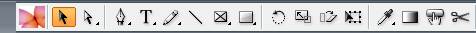 Adobe InDesign Tool palette