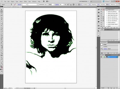 Vector Jim Morrison - Tutorial