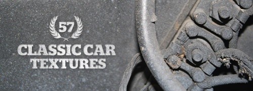 Freebies - 57 High-Res Classic Car Textures