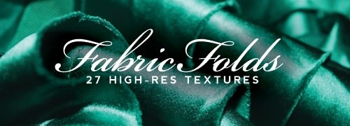 Free Textures - 27 High-Res Fabric Fold Textures